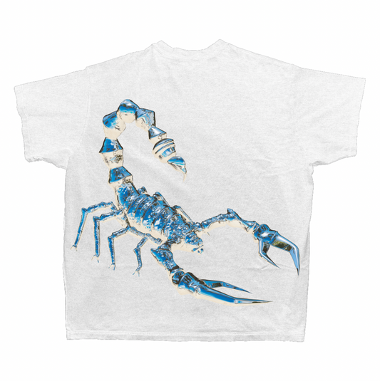 WHITE SCORPIUS TEE